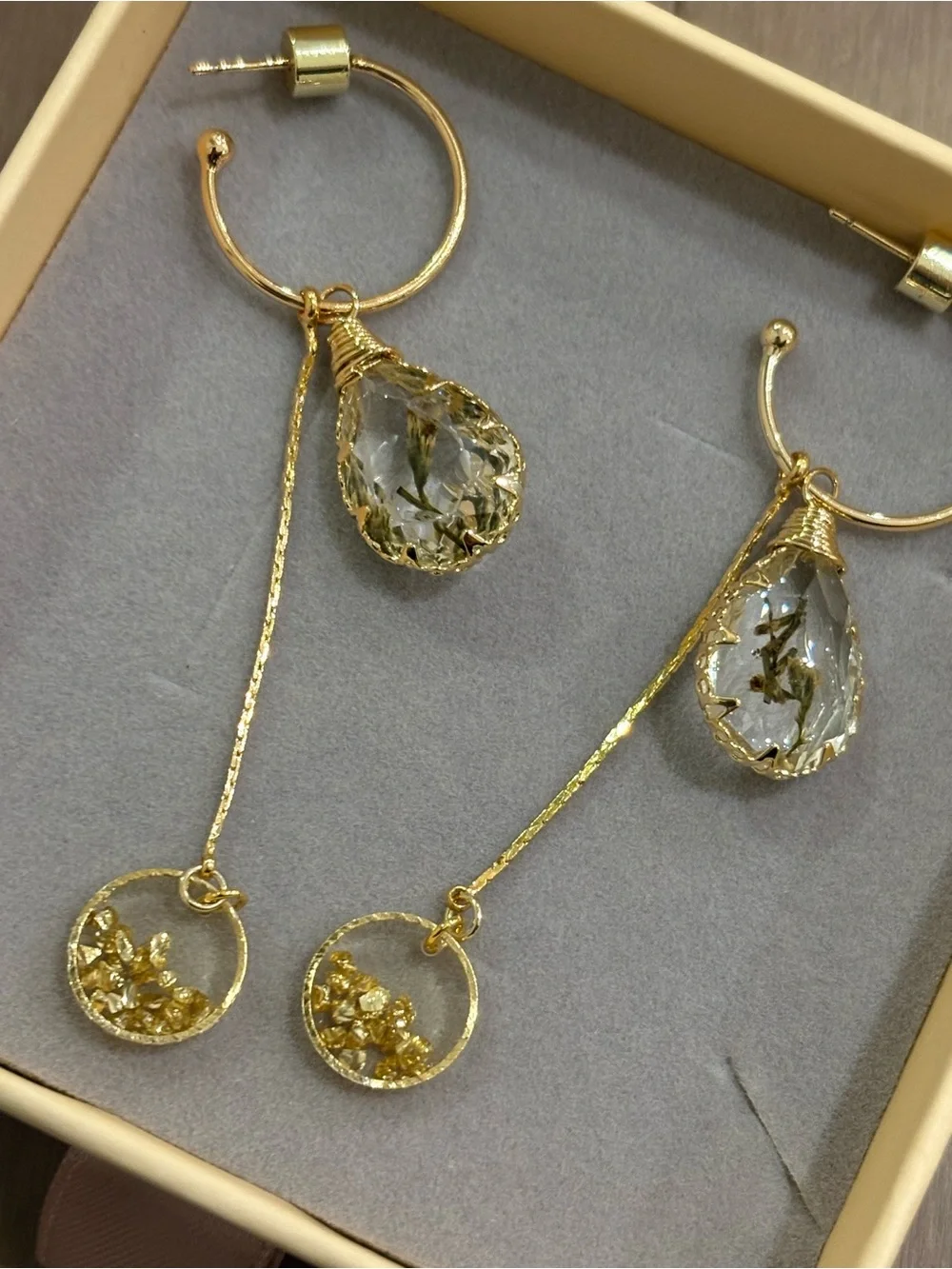 Herland Jewelry Botanical Resin Earrings